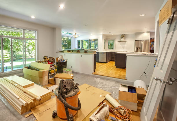Professional Kitchen Flooring technician working in Issaquah, WA
